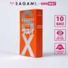 Bao cao su Sagami Love Me Gold Orange Box hộp 10 cái